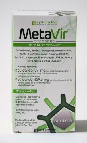 METAVIR KAPSZULA ÉTRENDKIEGÉSZÍTŐ 90X
