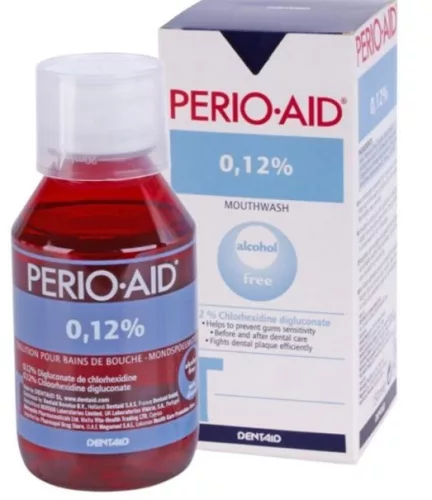 PERIO-AID 0,12% SZÁJVÍZ 1X 150ML DENTAID
