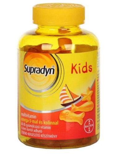 SUPRADYN KIDS MVIT OMEGA-3 GUMICUKOR 60X