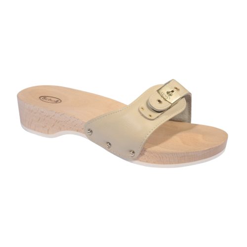 SCHOLL PESCURA HEEL PAPUCS 42 HOMOK 1PÁR
