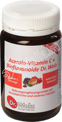 DR.WOLZ ACEROLA C BIOFLAVONOID POR 90G