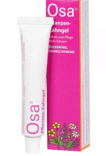 OSA GYÓGYNÖVÉNYES FOGÍNYGÉL GYERM 1X 20G