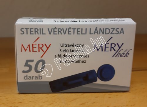 Merykek steril vérvételi lándzsa 50 db mery321_50