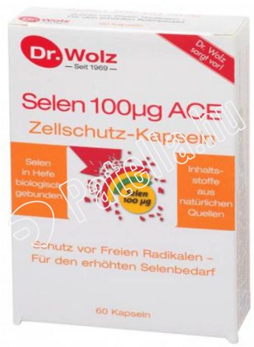 SZELÉN A C E KAPSZULA 60X DR.WOLZ