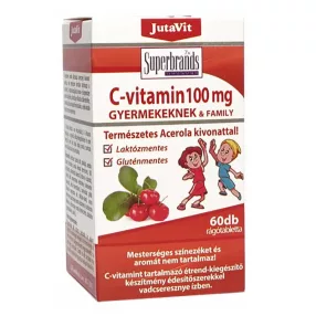 JUTAVIT C VIT 100MG ACER RTABL GYERM 60X