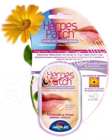 M-A HERPES PATCH TAPASZ HERPESZRE 15X