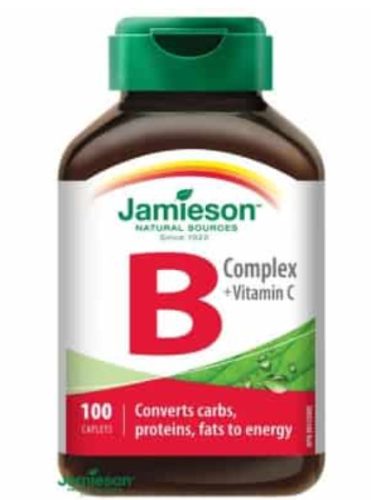 JAMIESON B KOMPLEX C VITAMIN TABL 100X