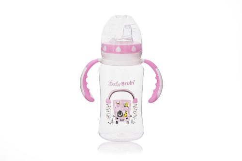 BABY BRUIN TANULÓPOHÁR 300ML CSŐRREL 1X