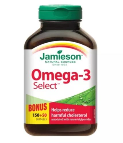 JAMIESON SELECT OMEGA3 1000MG KAPSZ 200X
