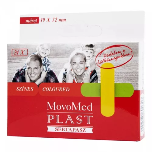 MOVO PLAST SEBTAPASZ SZÍNES 24X
