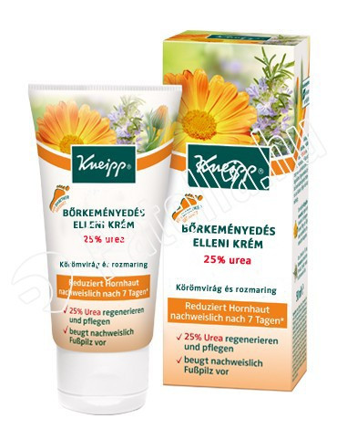 Kneipp urea 25% krém bőrkeményedés ellen 50 ml 92343