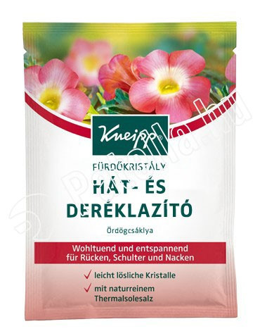 Kneipp fürdőkristály hát derék lazitó 60 g 910741