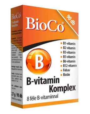 B VITAMIN KOMPLEX TABLETTA 90X BIOCO