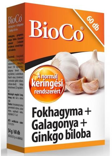 FOKHAGYMA GALAGONYA GINKGO TBL 60X BIOCO