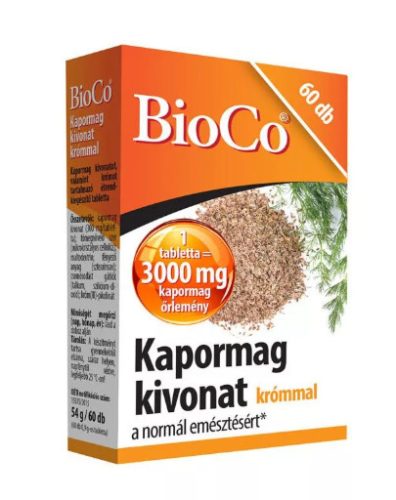 KAPORMAG KIVONAT KRÓM TABLETTA 60X BIOCO