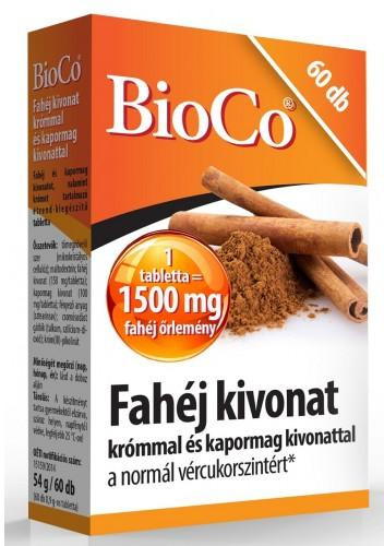 FAHÉJ KIVONAT TABLETTA 60X BIOCO