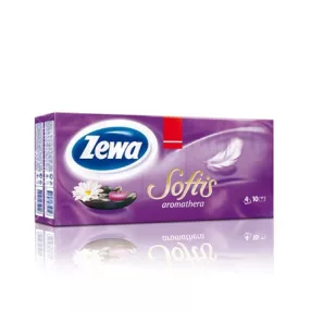 Zewa softis papír zsebkendó aromathe 10*9