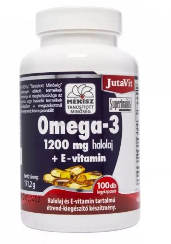 JUTAVIT OMEGA3 HALOLAJ 1200MG KAPSZ 100X