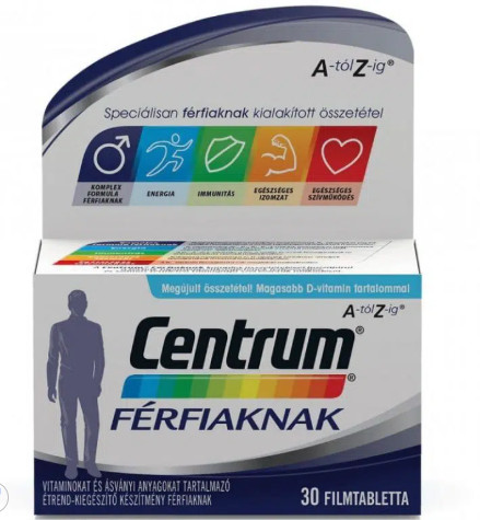 CENTRUM MAN/FÉRFIAKNAK A-Z FILMTBL 30X