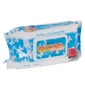 AXXO FRESH BABA TÖRLŐKENDŐ KUPAKOS 72 CS