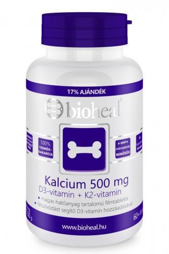 BIOHEAL KALCIUM 500MG D3 K2 FILMTABL 70X