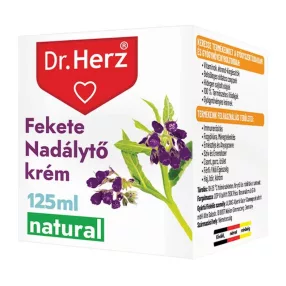 DR.HERZ FEKETE NADÁLYTŐ KRÉM 125ML