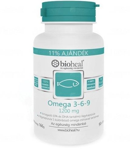 BIOHEAL OMEGA-3,6,9 LÁGY KAPSZULA 100X