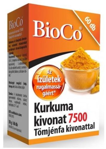 KURKUMA 7500 TÖMJÉNFA KAPSZULA 60X BIOCO