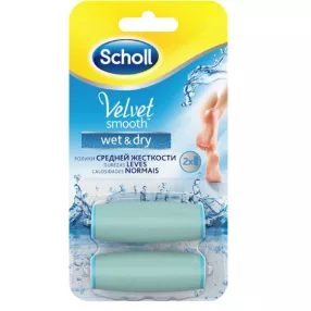 SCHOLL VELVET SMOOTH WET DRY FORGÓFEJ 2X