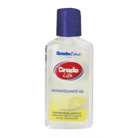BRADOLIFE GÉL KÉZFERTŐTLENÍTŐ CITROM50ML