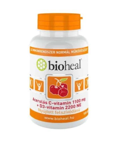 BIOHEAL ACER C 1100MG D3 2200NE TBL 105X