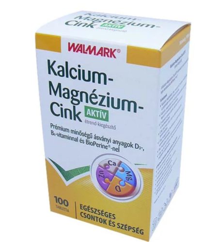 KALCIUM MAGN CINK AKTÍV TABL 100X WAL