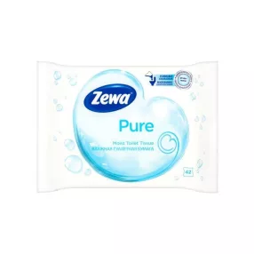 Zewa pure nedves toalettpapír 42x 6788