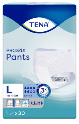 TENA PANTS EXTRA NADRPEL 1910ML L 30X