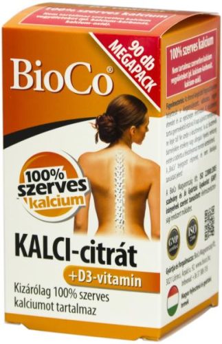 KALCI-CITRÁT D3 FTBL 90X MEGAPACK BIOCO