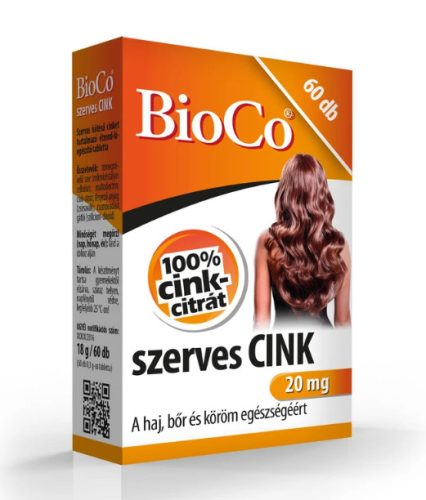 SZERVES CINK TABLETTA 60X BIOCO
