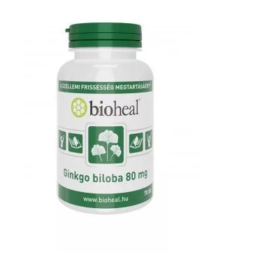 BIOHEAL GINKGO 120MG FOKHAGYMA KAPSZ 70X