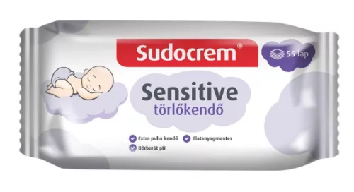 SUDOCREM SENSITIVE KRÉMES TÖRLŐKENDŐ 55X