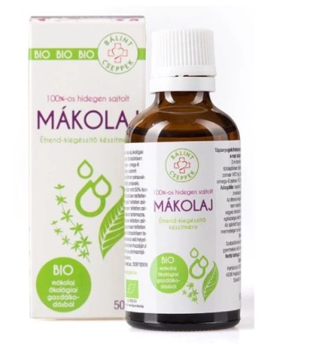 BÁLINT CSEPPEK BIO MÁK OLAJ 50ML