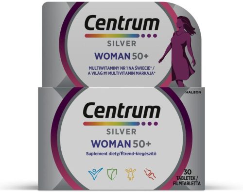 CENTRUM SILVER WOMAN/NŐKNEK 50+ FTBL 30X
