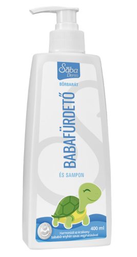 SÁBA DERM BABA FÜRD/SAMP SLS MENT 400ML