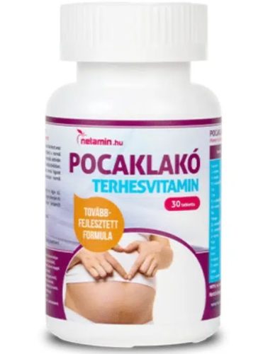 NETAMIN POCAKLAKÓ TERHESVITAMIN TABL 30X