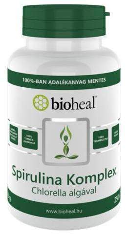 BIOHEAL SPIRULINA KOMPLEX TABLETTA 250X