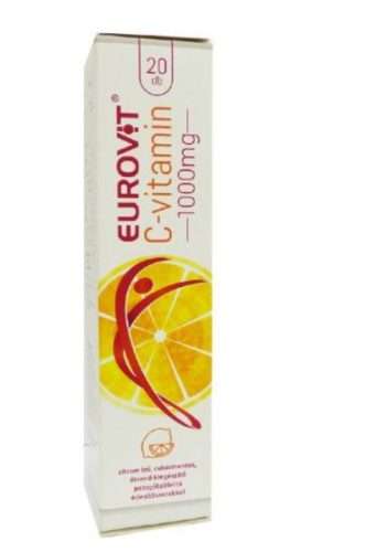 EUROVIT C VITAMIN 1000MG PTBL CITROM 20X