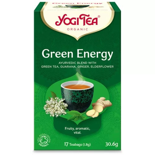 YOGITEA BIO ENERGIZÁLÓ ZÖLD TEA 17X