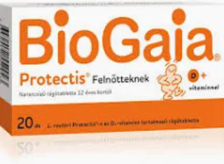 BIOGAIA PROTECTIS/FELNŐTT D RÁGÓTABL 20X
