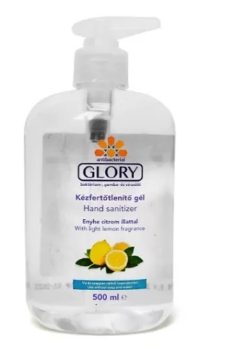GLORY KÉZFERTŐTL GÉL ENYHE CITROM 500ML