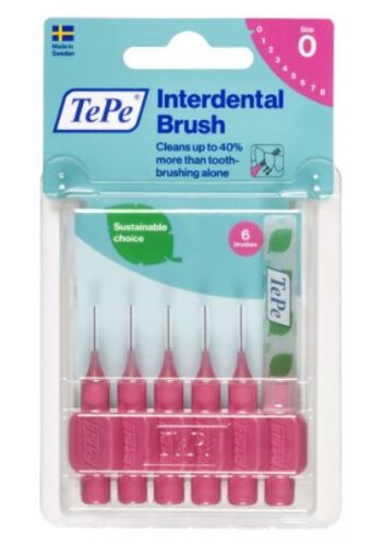 TEPE ORIGINAL FOGKÖZTISZT KEFE PINK 6X