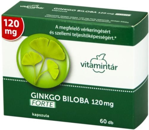 BÉRES GINKGO BILOBA 120MG FORTE KAPS 60X