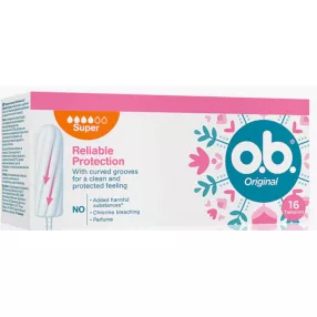 OB SUPER EGÉSZSÉGÜGYI TAMPON 16X